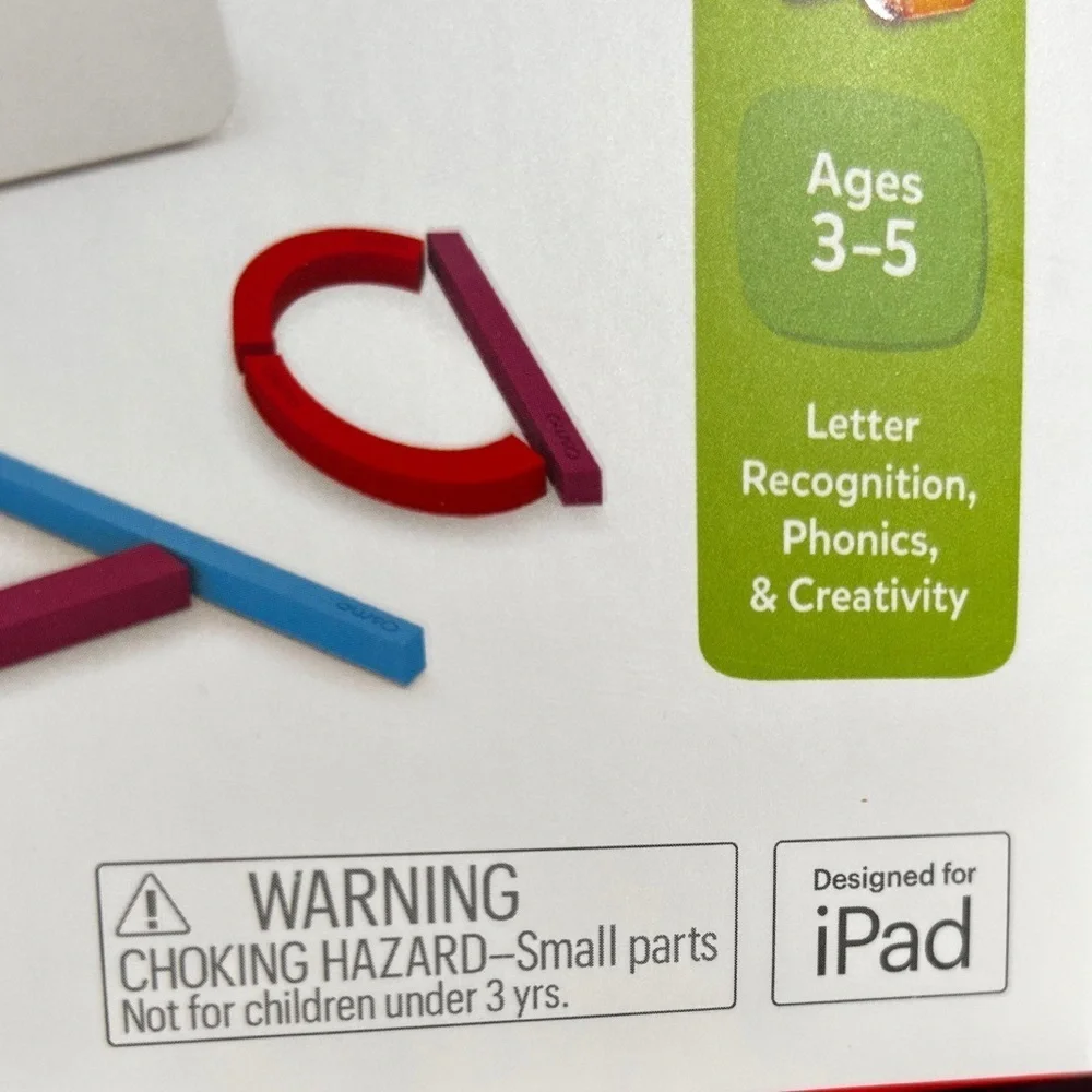 Little Genius Sticks & Rings Starter Kit - Red, Blue, Green